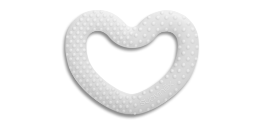 ANNEAU DE DENTITION LOVE COLLECTION LIMITÉE SUAVINEX Blanc 