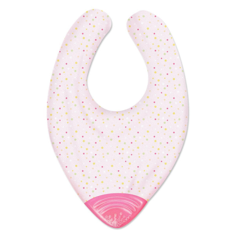 ANNEAU DE DENTITION GUMMY BIB TEETHER GIRL CHICCO