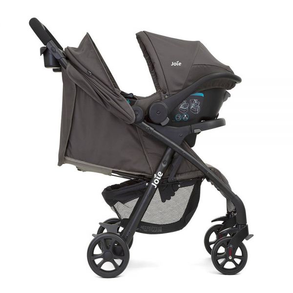 POUSSETTE MUZE LX TS W/ JUVA DARK PEWTER JOIE 