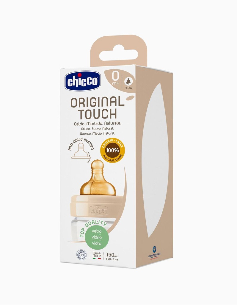 BIBERON VERRE ORIGINAL TOUCH 150ML CHICCO