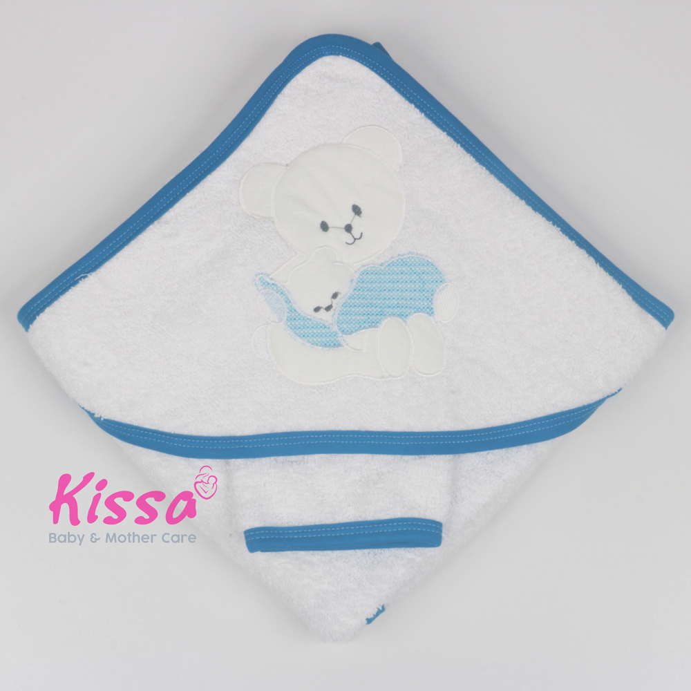 Cap De Bain 80*90cm + Gant KISSA