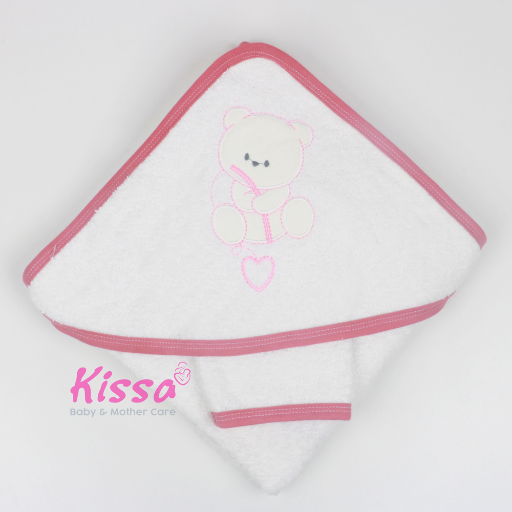 Cap De Bain 80*90cm + Gant KISSA