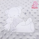 COUVERTURE BUBBLE 110*140 NAFNAF BEAR STARS