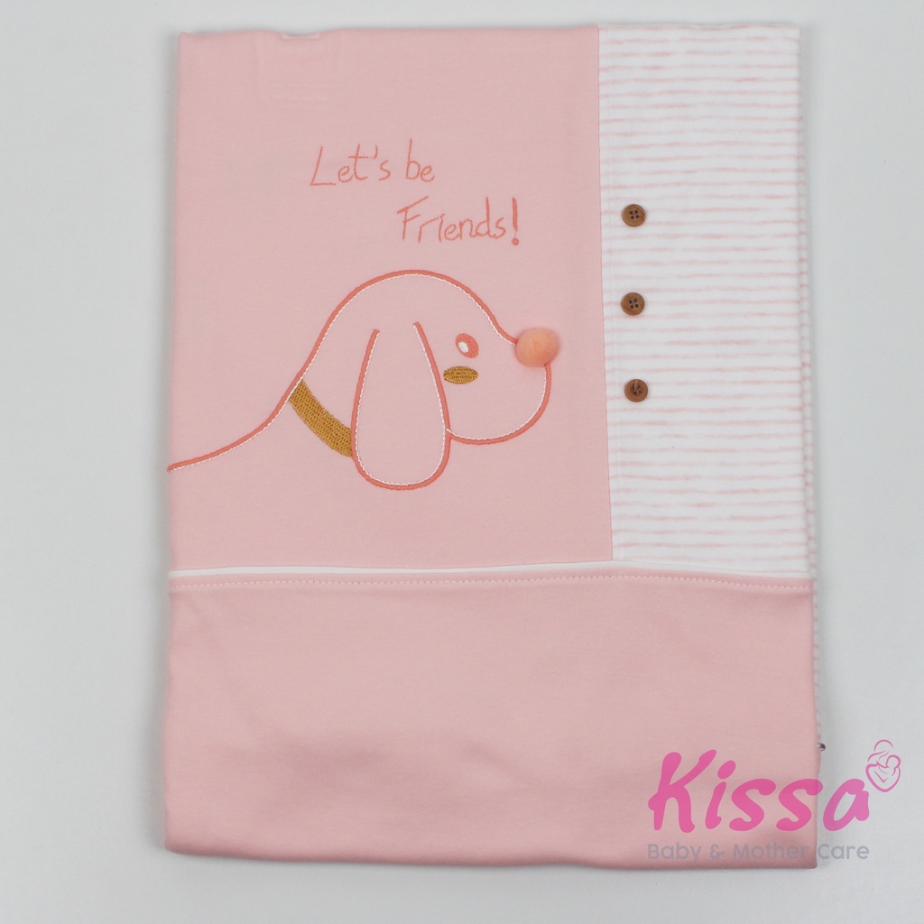 drap en coton let's be friends bebelina