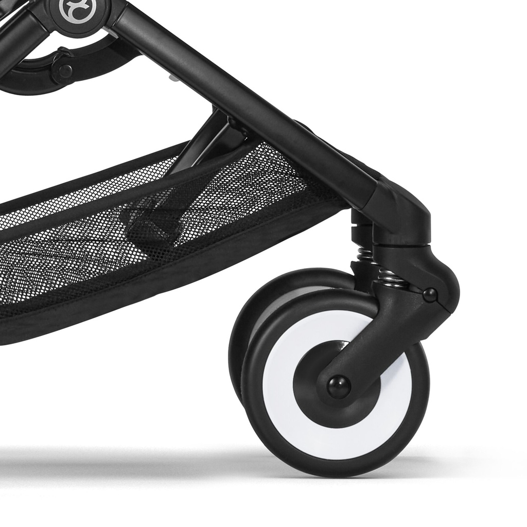 Poussette duo Cybex Libelle + coque Aton S2 i-Size Moon Black