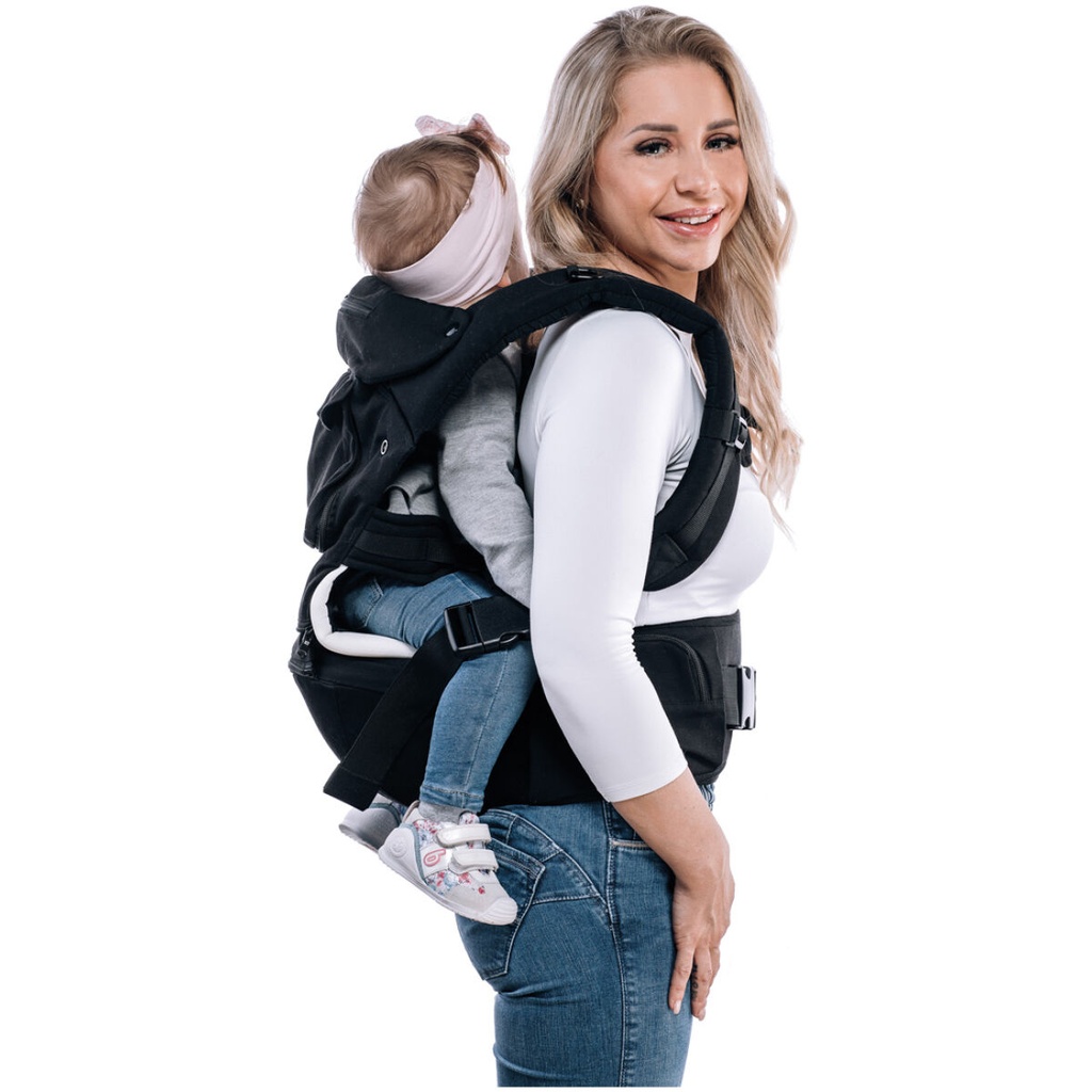 Porte bébé Comfort 8 en 1 noir FreeOn