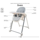 Chaise Haute Sven FreeON