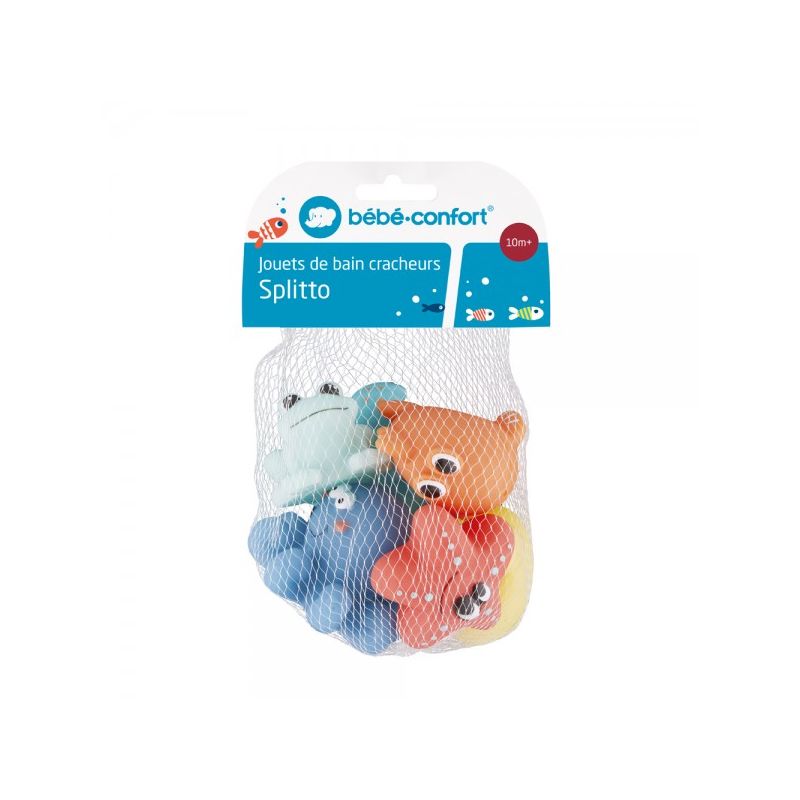 Lot de 6 Jeux De Bain Animaux Splitto Bébé Confort