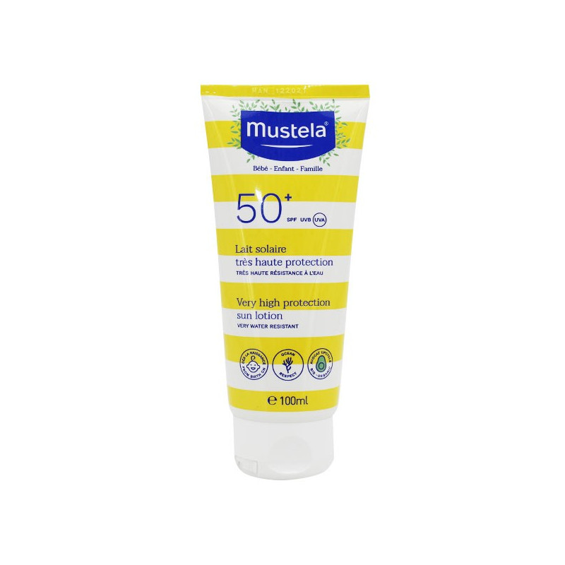 Lait solaire SPF 50+ 100 ML Mustela