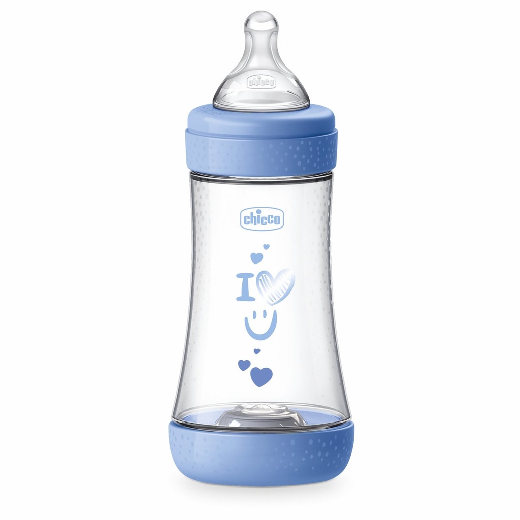 Biberon Perfect 5 en silicone 240 ML 2M+ Chicco