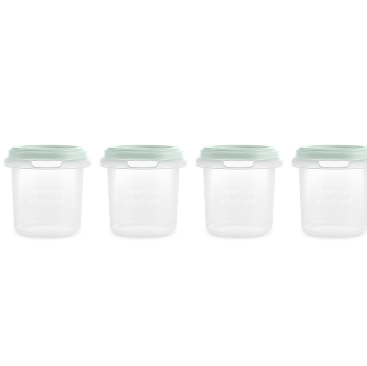 Set de 4 Boite de conservation repas 200 ML Miniland