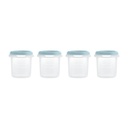 Set de 4 Boites de conservation repas 200 ML Miniland