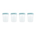 Set de 4 Boites de conservation repas 250 ML Miniland