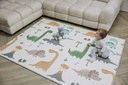 Tapis de jeu pliable FreeON avec bordure Magic Dino