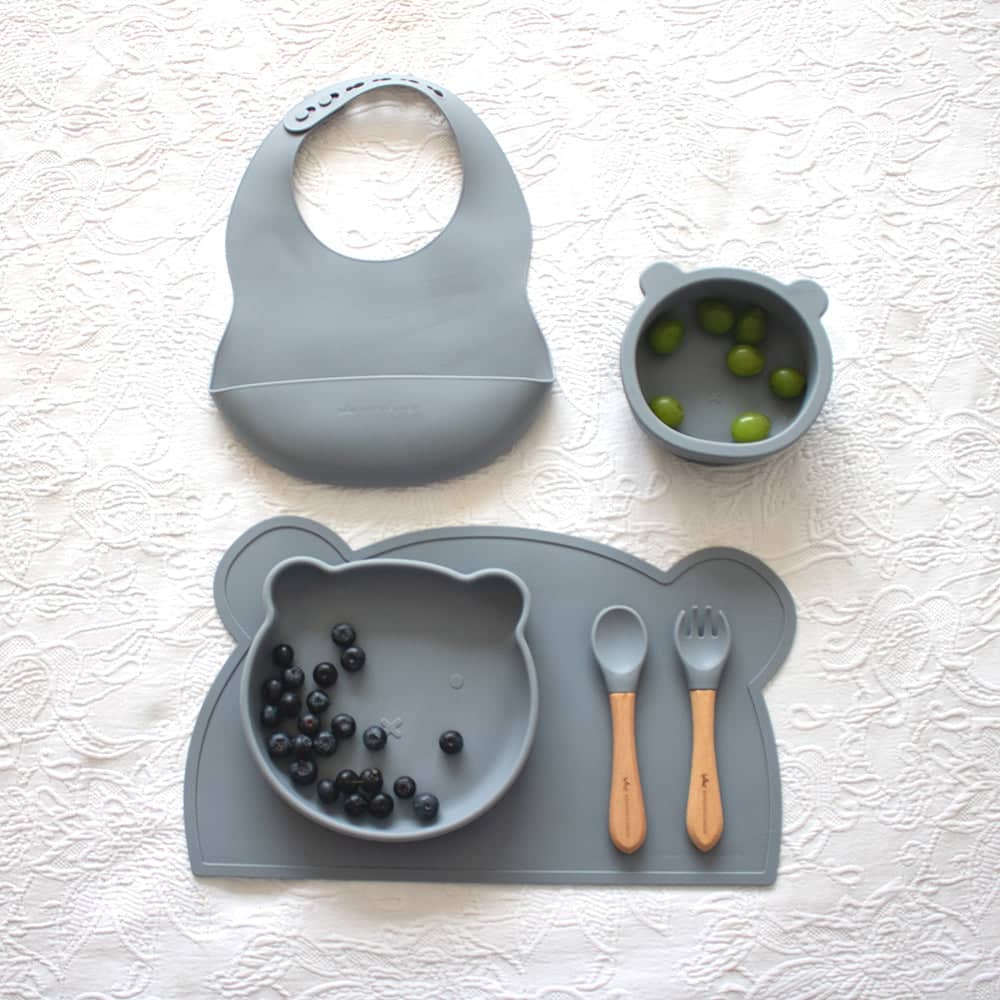 Set de Repas 6 pièce en silicone