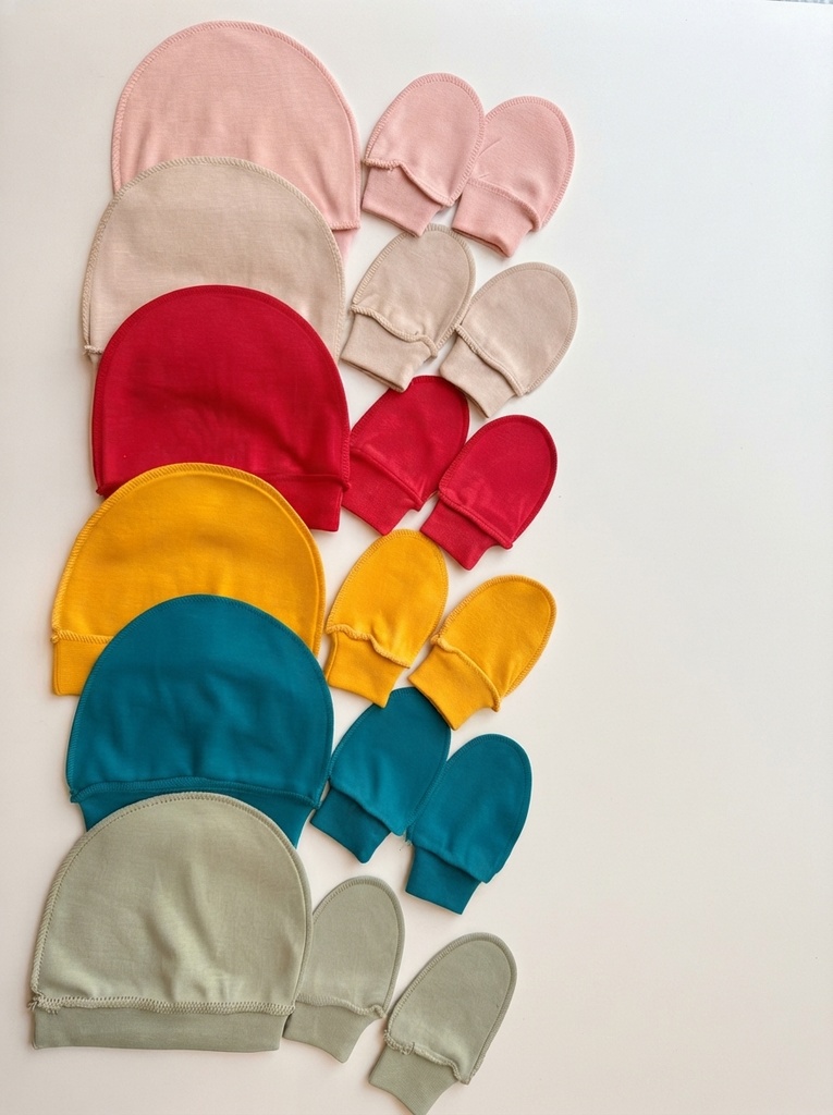 Bonnet+Moufle couture a l'envers Kissa 10