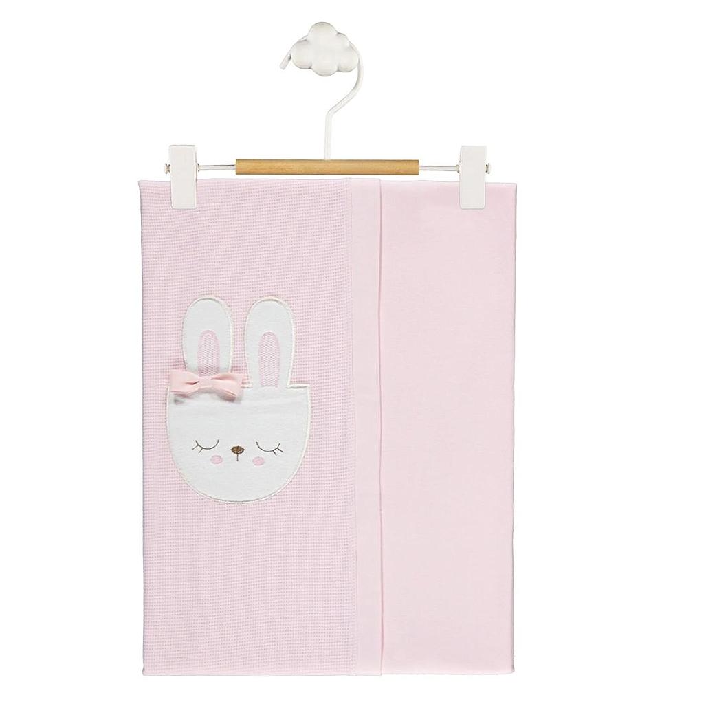 drap en coton sweet rabbit bebelina