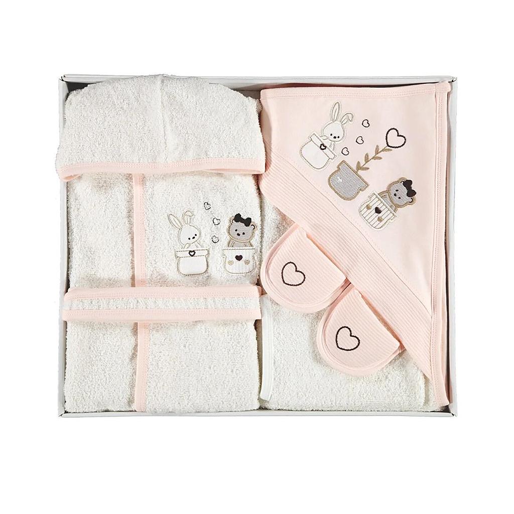 Coffret de bain lapin ours bebelina