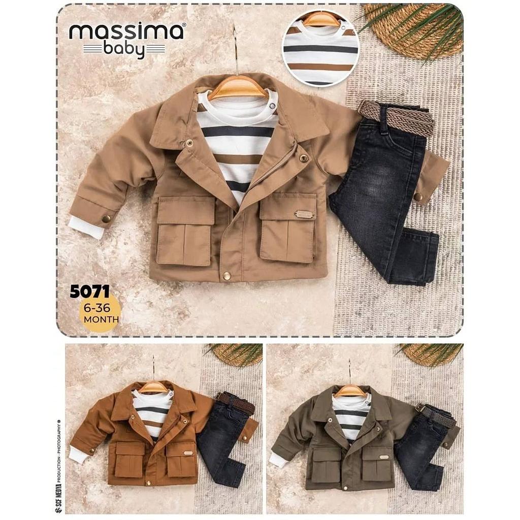 Ensemble garçon avec veste 3pcs