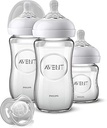 Kit Nouveau-Né Biberons Natural en Verre 0M+ AVENT