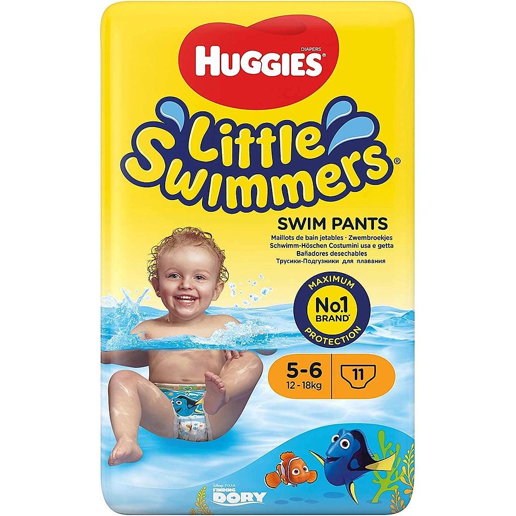 Couches Piscine 12-18 KG 12 Pcs HUGGIES