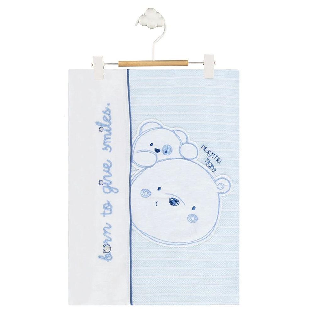 DRAP EN COTON BORN TO GIVE SMILES