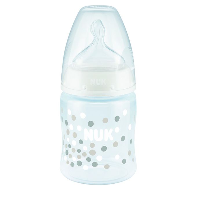 BIBERON FIRST CHOICE AVEC THERMOMETRE 150ML PP SIL NUK