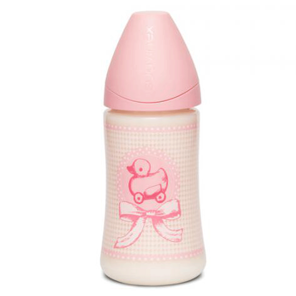 BIBERON 270 ML TOYS ROSE  SUAVINEX