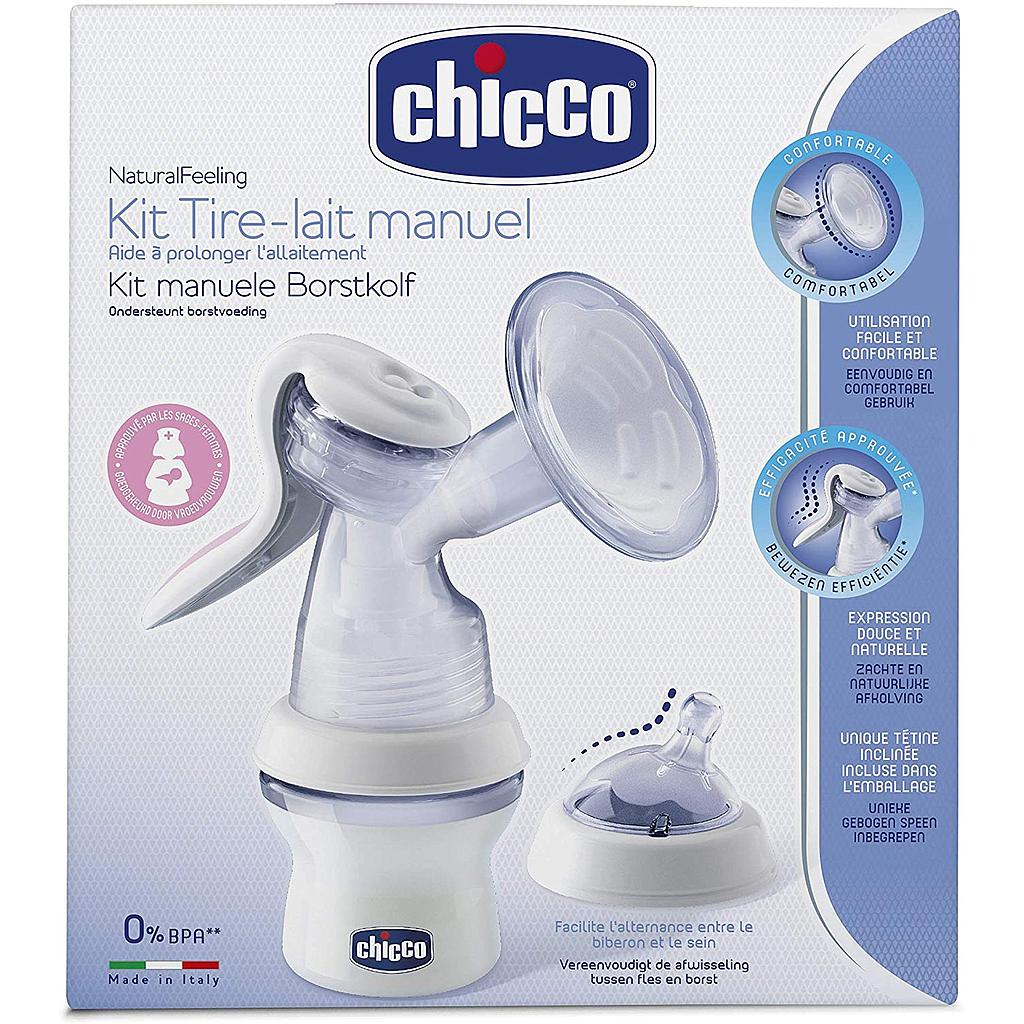 TIRE LAIT MANUEL AVEC ACCESSOIRES CHICCO