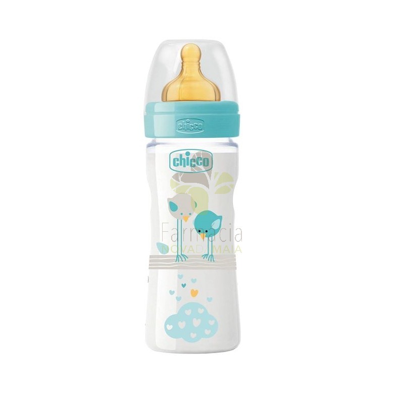 BIBERON  WB PP BOY 250ML CHICCO  MED LATEX CL2