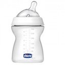 BIBERON  NATUREL FEELING 2M+ 250ML CHICCO EN PLASTIQUE