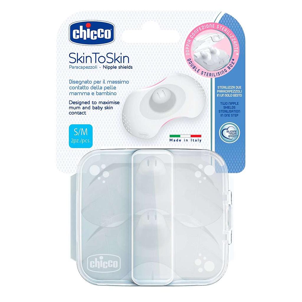 CHICCO PROTEGE MAMELON SILICONE NEW S-M