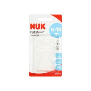 NUK TETINE COL LARGE "M" 6-18M 