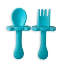 set du cuillère + fourchette 6m+ bleu frootimals