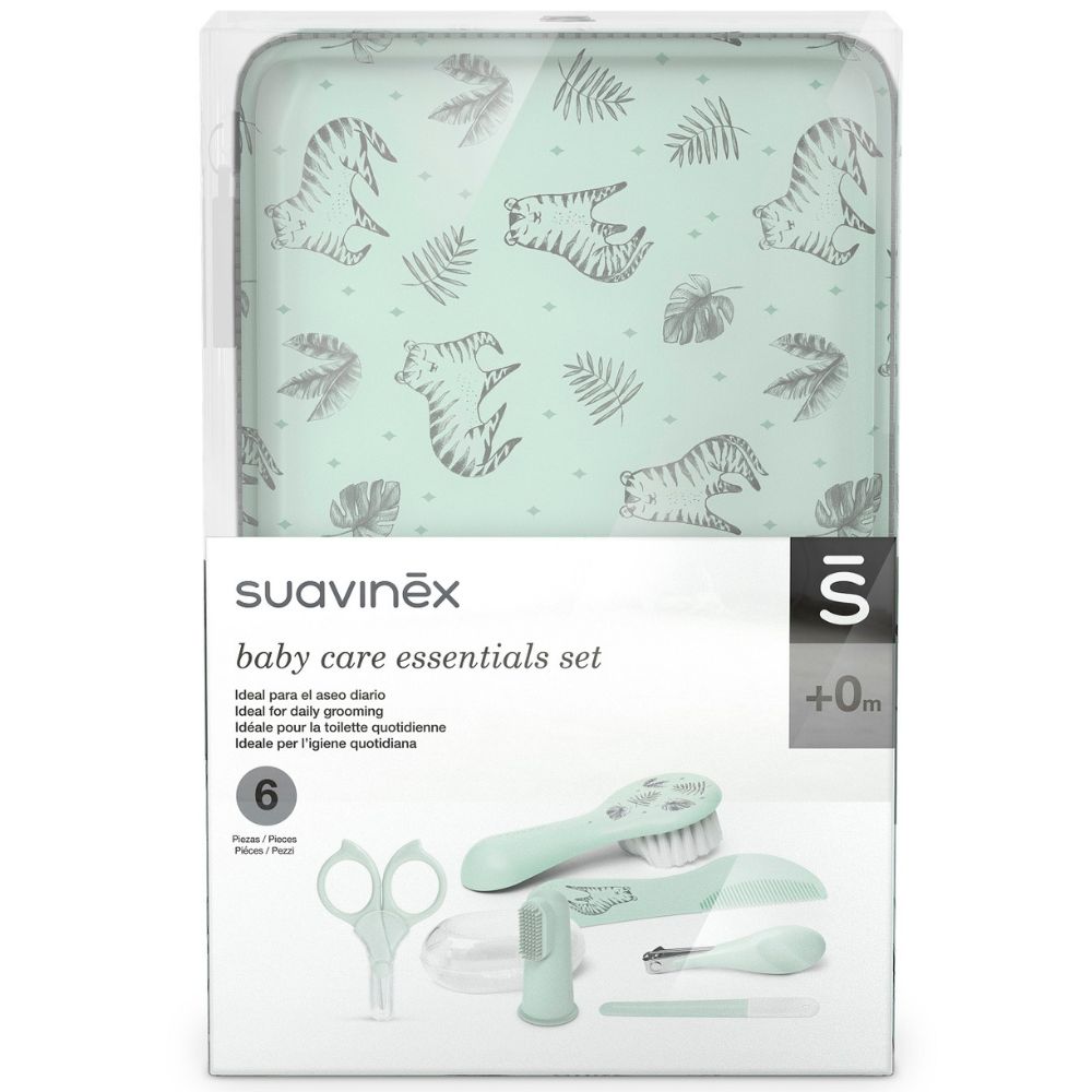 Trousse de manucure 0m+ vert Suavinex