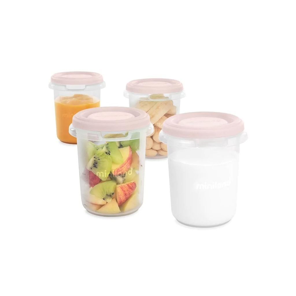 Set de 4 Boite de conservation repas 200 ML Miniland (copie)