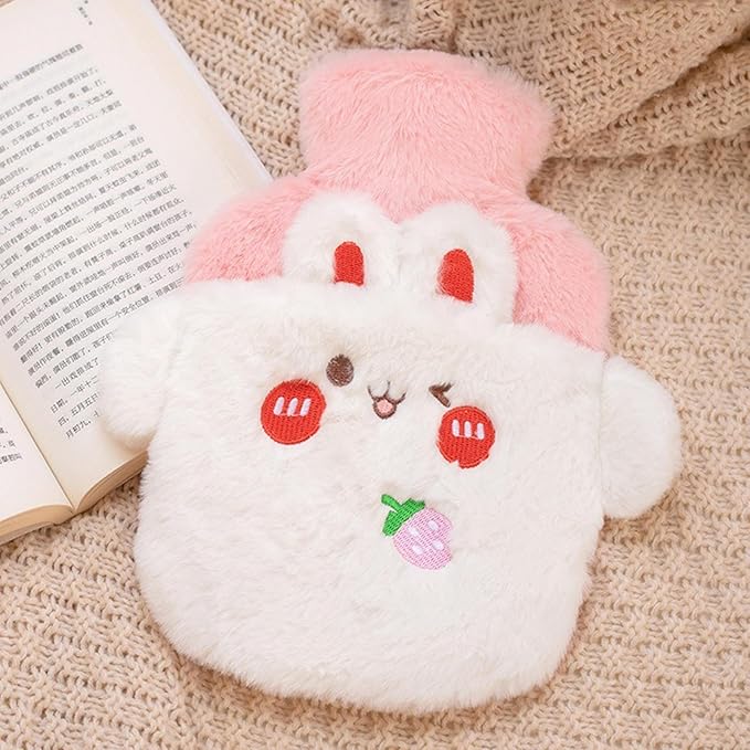 Bouillotte +Housse en peluche 300 ML