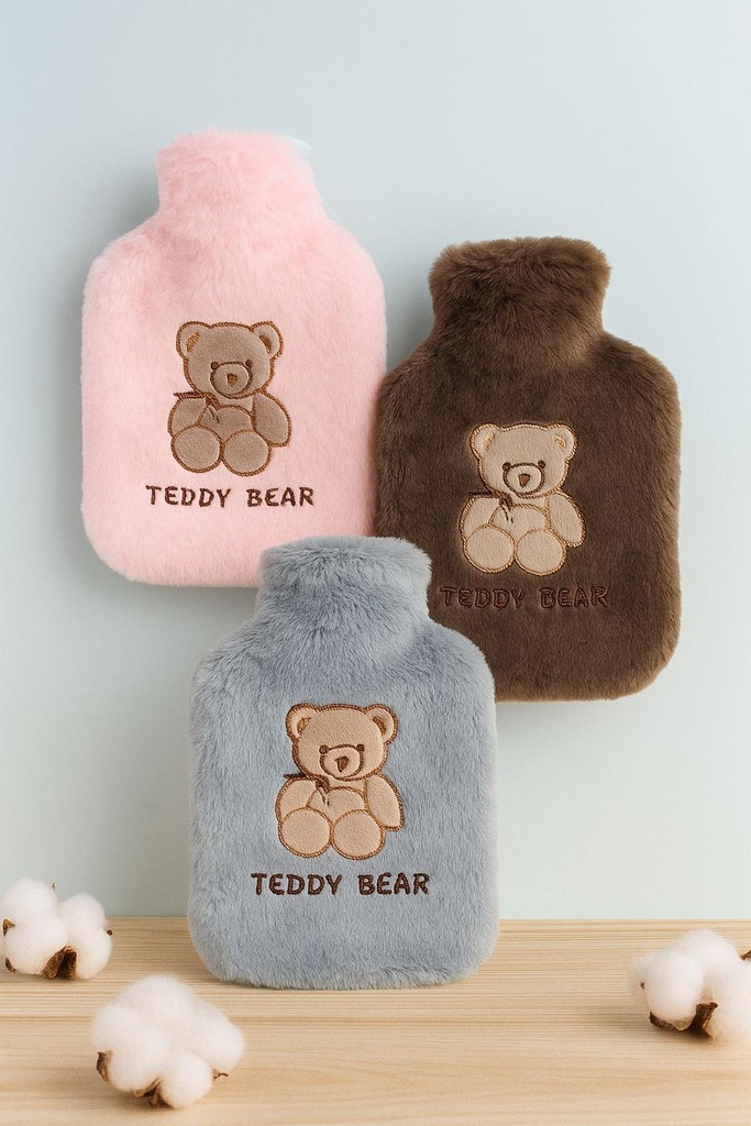 Bouillotte +Housse en peluche TEDDY BEAR 500 ML