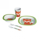 SET VAISSELLE EN BAMBOU FOX