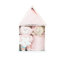 COFFRET COUVERTURE + PELUCHE + DOUDOU