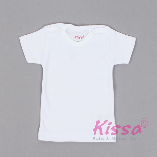 T-Shirt  manche courte Blanc Kissa