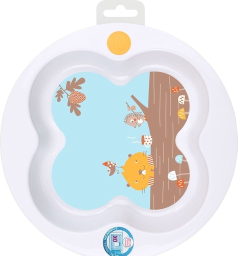 [3105204900] Assiette d'apprentissage avec couvercle BEBE CONFORT