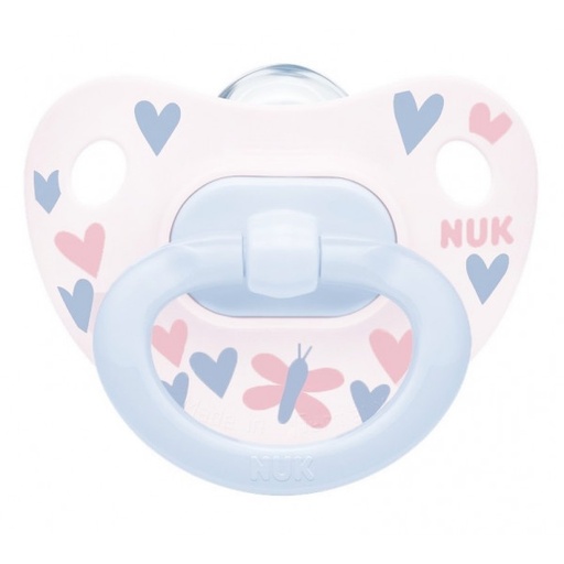 [10730271] SUCETTE ORTHODONTIQUE SILICOE HAPPY KIDS 0-6M NUK