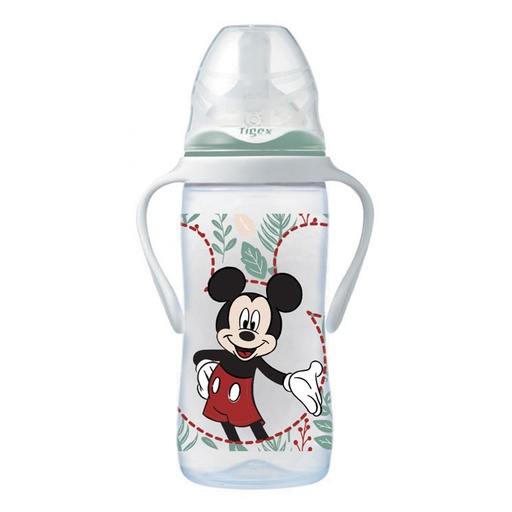 [80603170] BIBERON COL LARGE MICKEY A POIGNEES 300ML +6MOIS