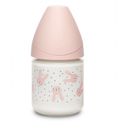 BIBERON VERRE RABBIT 120 ML  ROSE SUAVINEX