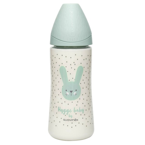 [3173346] BIBERON PREMIUM RABBIT VERT 360ML SUAVINEX