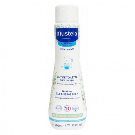 [254] LAIT DE TOILETTE 200ML MUSTELA 