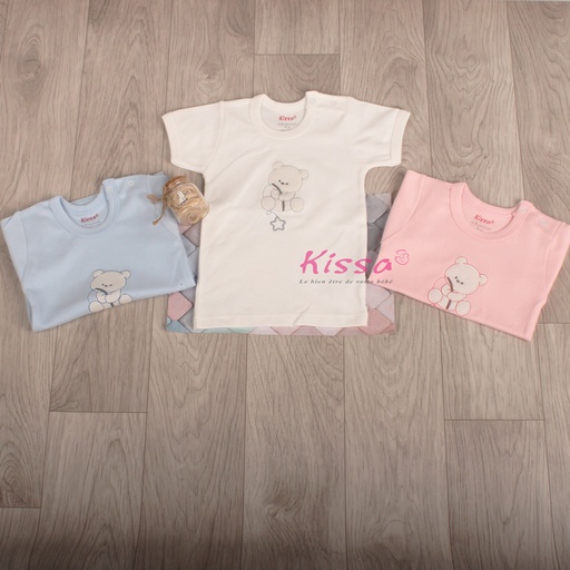 TEE SHIRT MANCHE COURTE KISSA BRC02