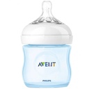 BIBERON NATUREL 125 ML BLEU AVENT