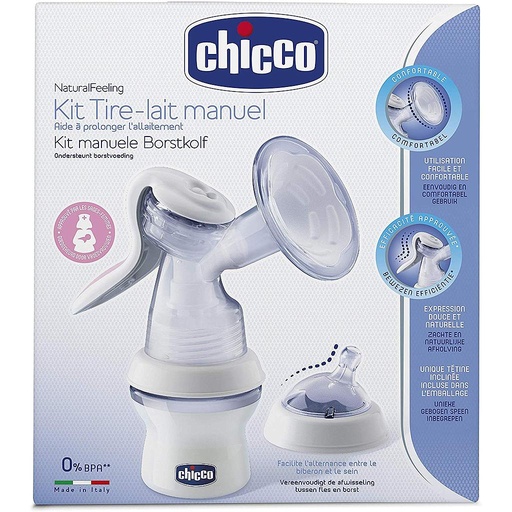 [00005740000030] TIRE LAIT MANUEL AVEC ACCESSOIRES CHICCO